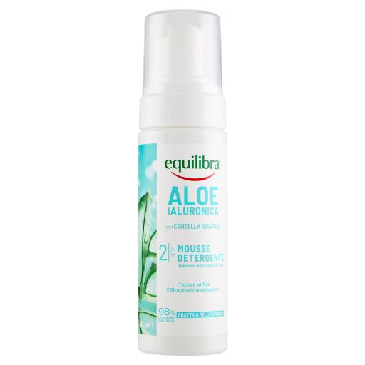 Mousse detergente Aloe Ialuronioca 200g Equilibra