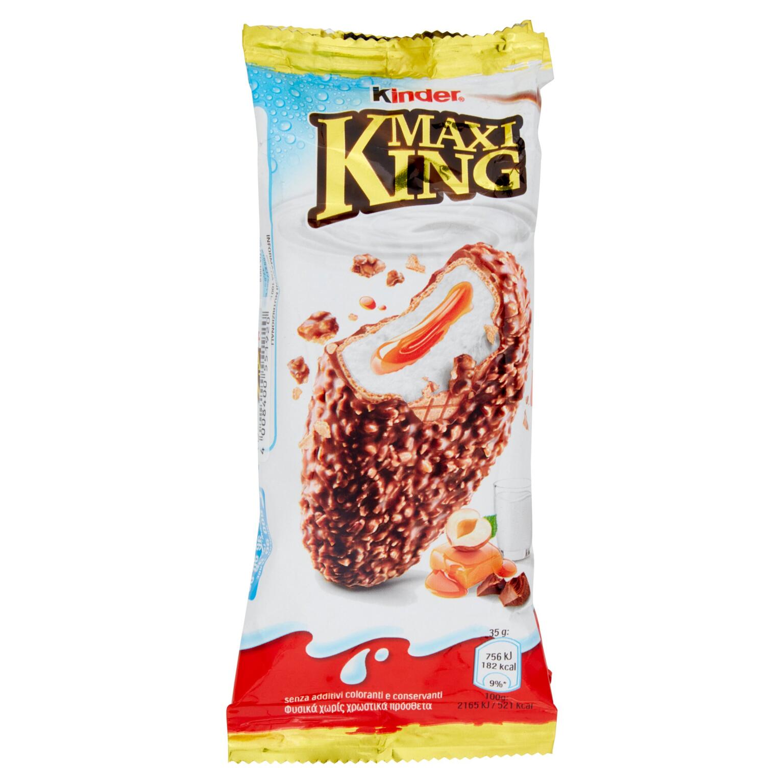 Kinder maxi king 3 pezzi 105g