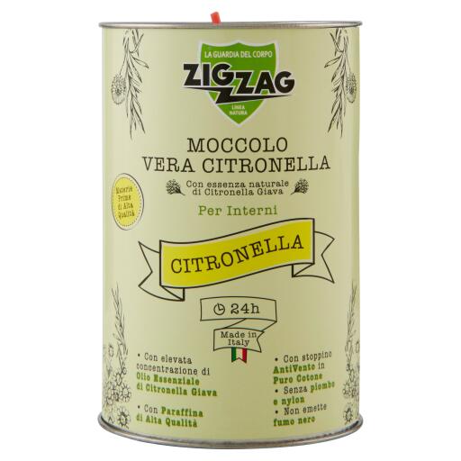 Candela antizanzare alla citronella 24h Zig Zag