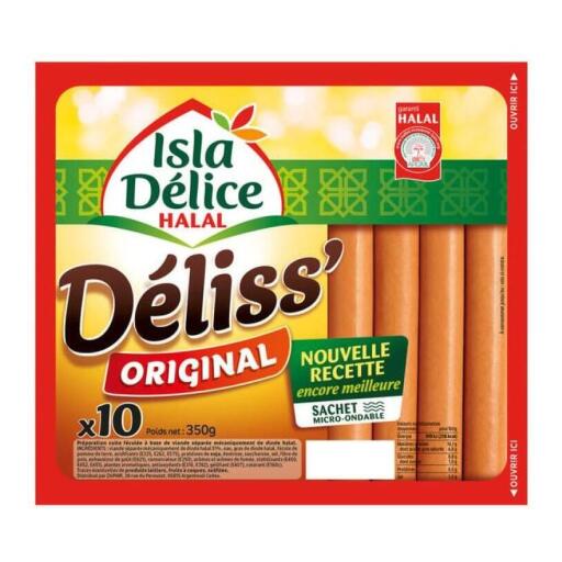 Wurstel di Tacchino Halal 350g Deliss' Original