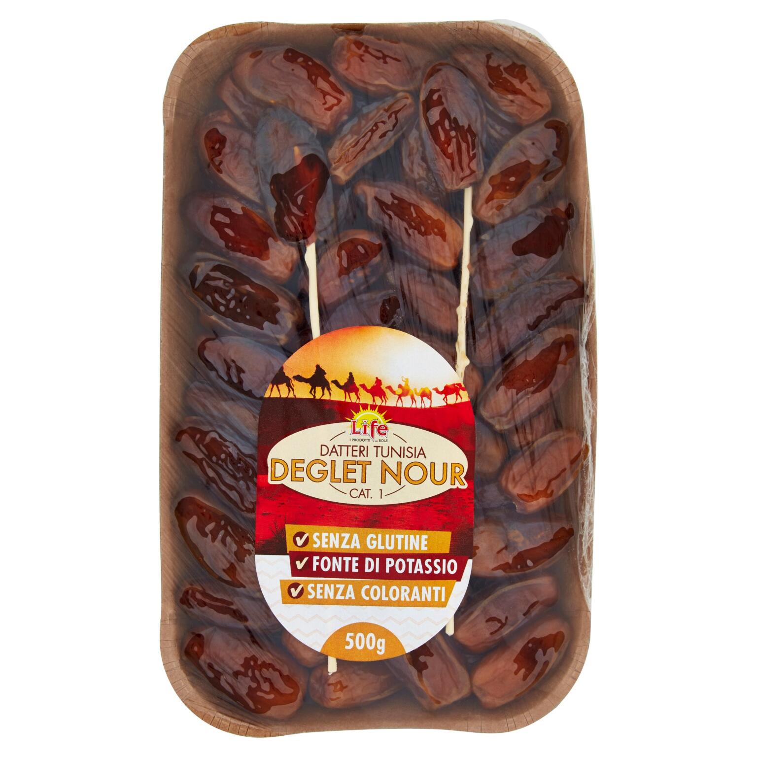 Datteri Raviers in vassoio 500g Life