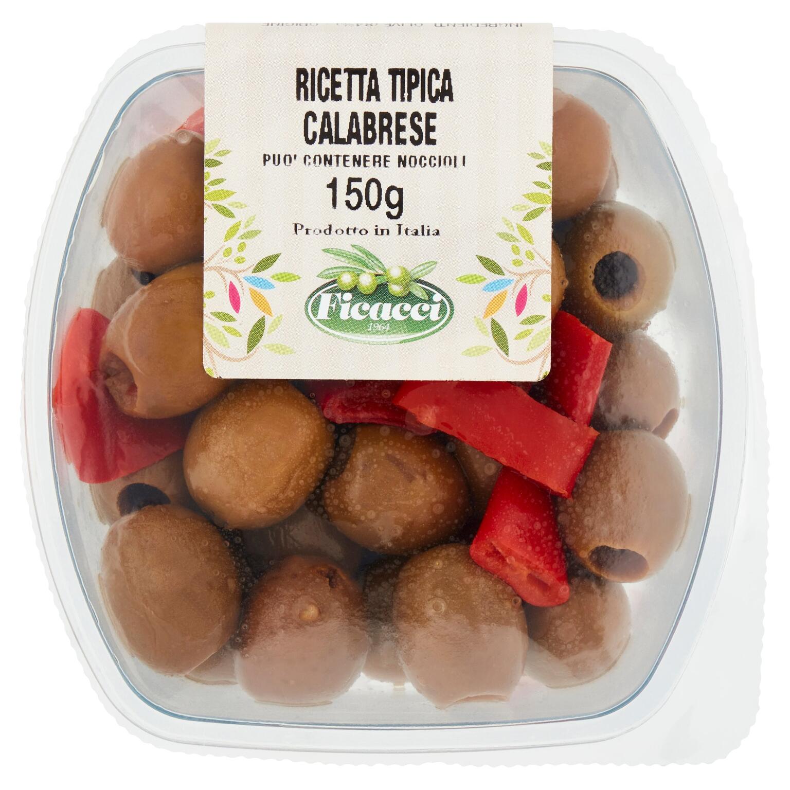 Olive verdi ricetta calabrese 150g