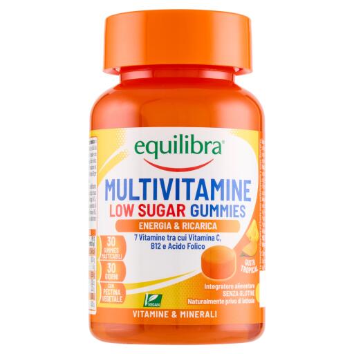 Multivitamine Low Sugar 30 Gummies 90g Equlibra