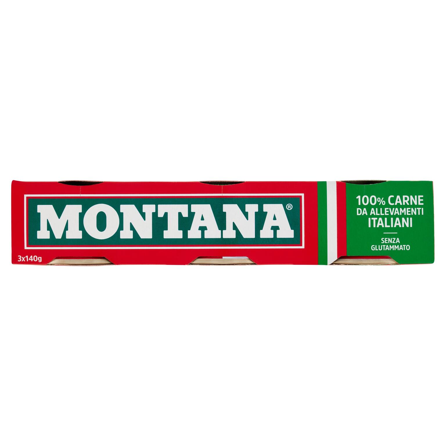 Carne classica 3x140g Montana