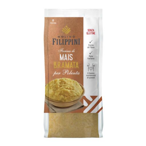 Farina mais bramata 1kg Molino Filippini