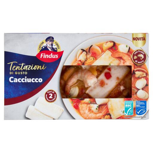 Cacciucco con Merluzzo e Frutti di Mare 450g Findu