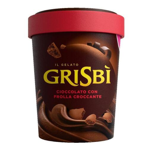 Gelato Grisbì al cioccolato con frolla croccante 275g