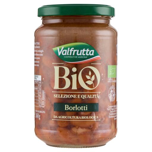 Fagioli Borlotti biologici 360g Valfrutta