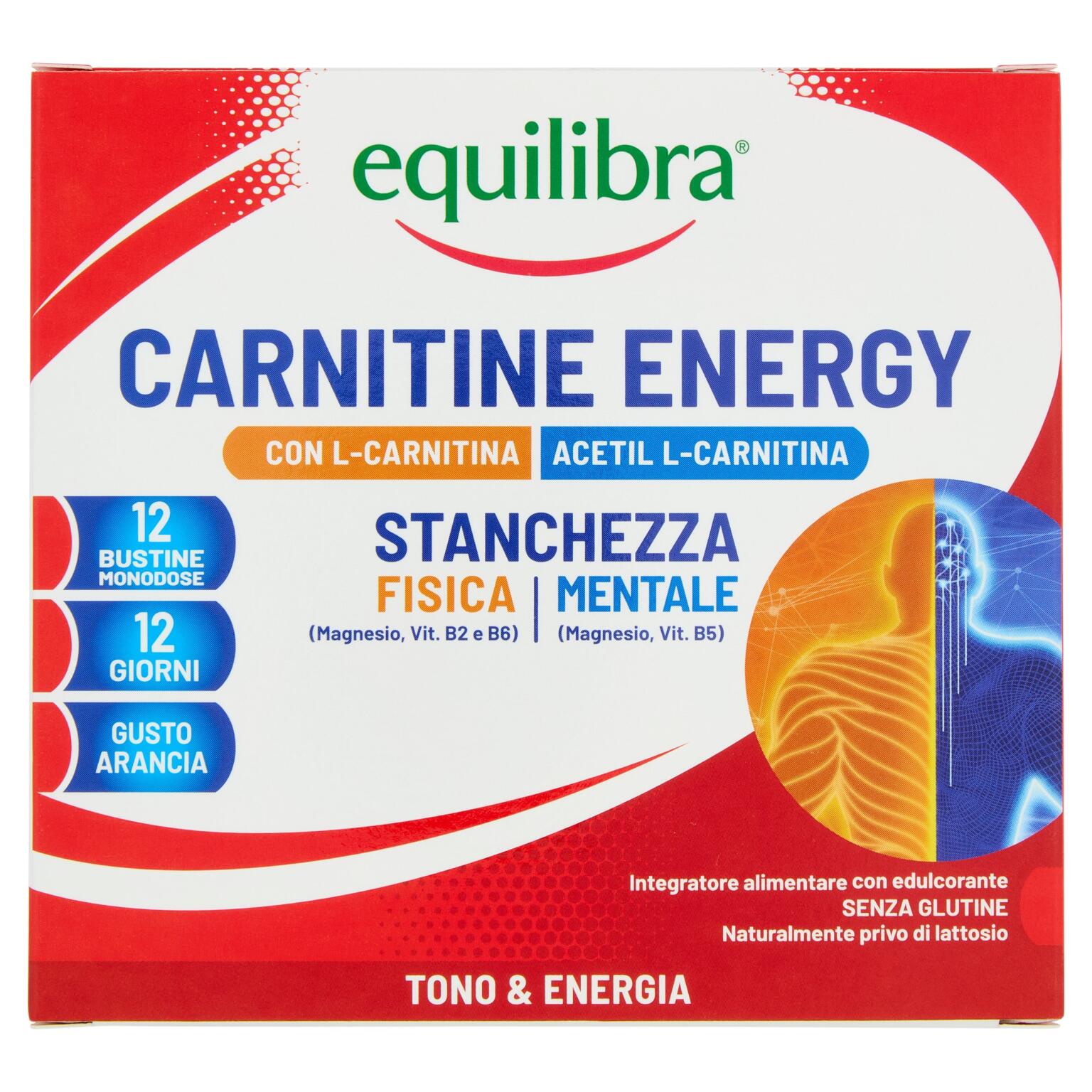 Carnitine Energy 12 buste 78g Equlibra
