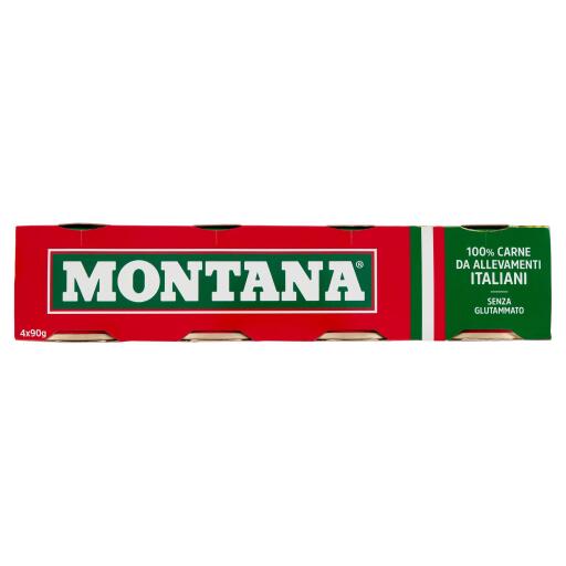 Carne classica 90g x4 Montana