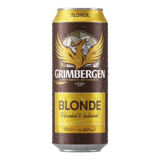 Birra Grimbergen blonde 50cl lattina