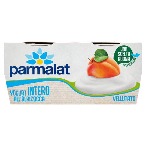 Yogurt intero albicocca 2x125g Parmalat