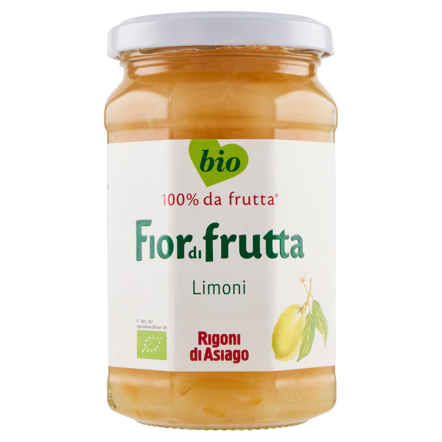 Fiordifrutta bio limone 340g Rigoni di Asiago