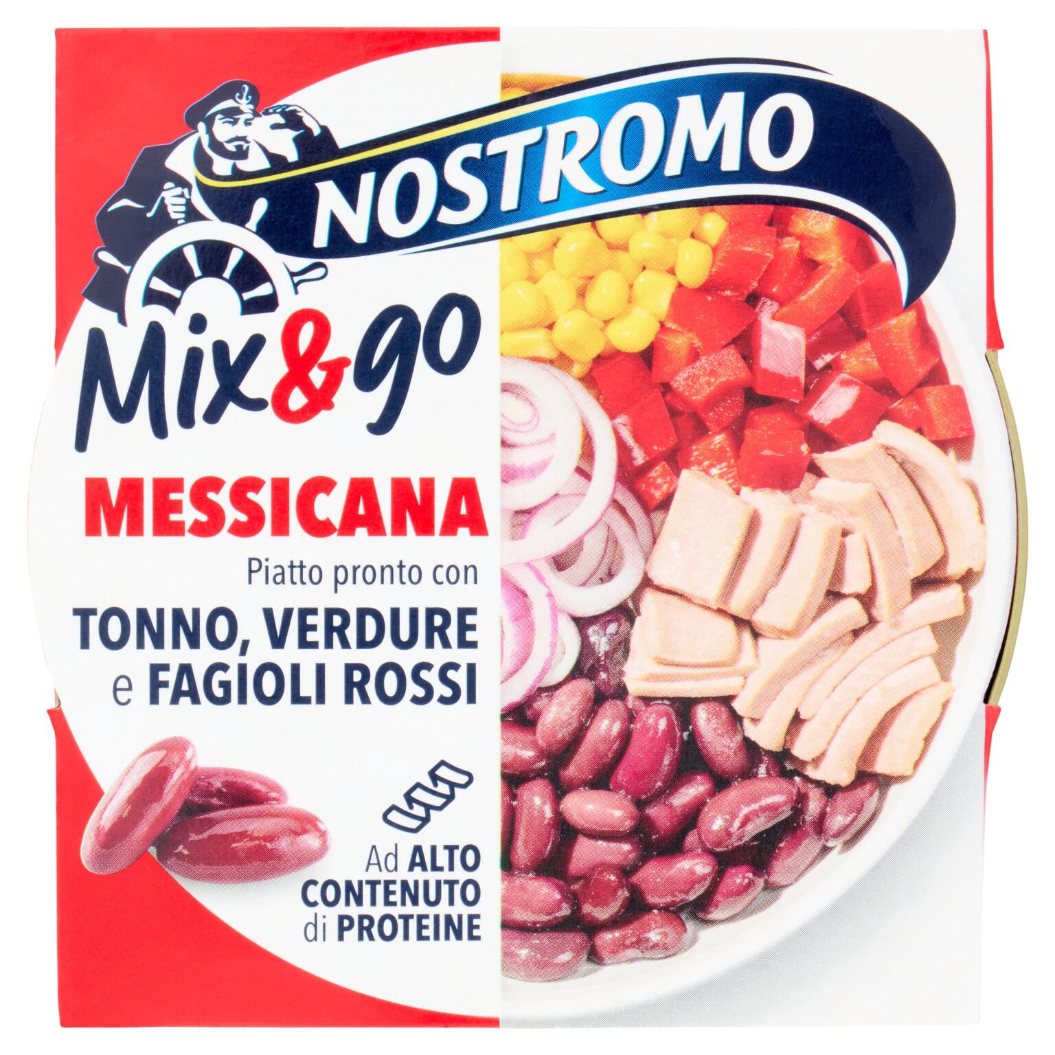 Piatto pronto MIX&GO MESSICANO 190g Nostromo