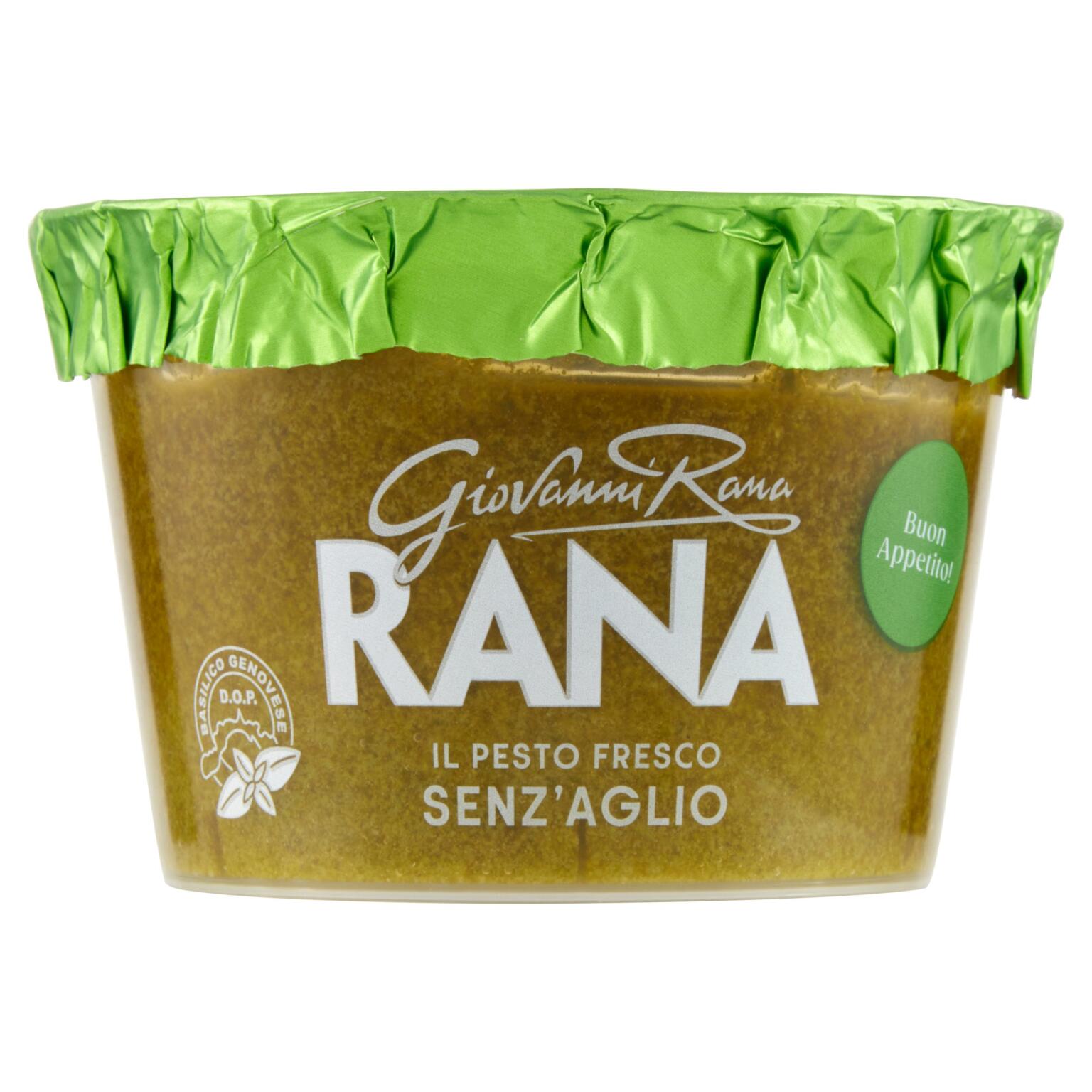 Pesto Fresco senz'aglio 140g Rana