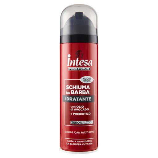 Schiuma da barba idratante olio di avocado 300ml Intesa