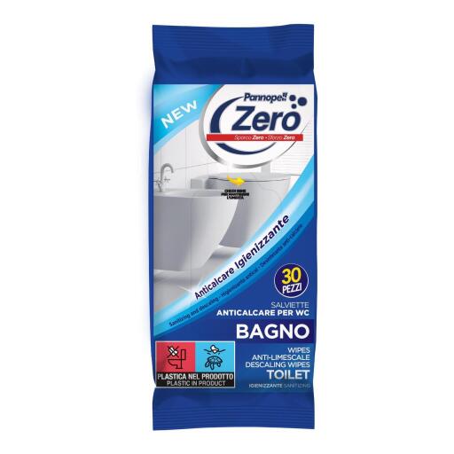 Pannopel zero bagno igienizzante anticalcare 30 pezzi