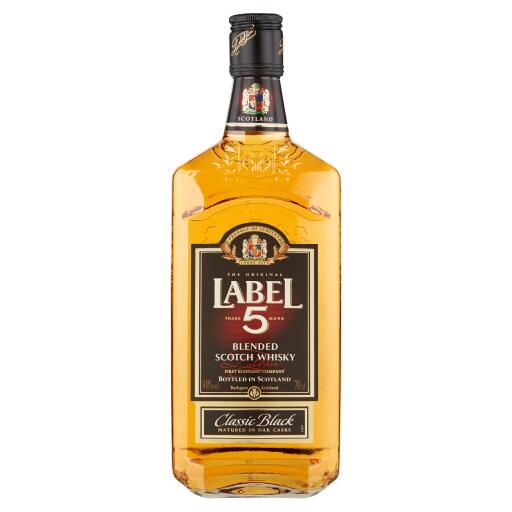 Scotch Whisky Label 40°cl70
