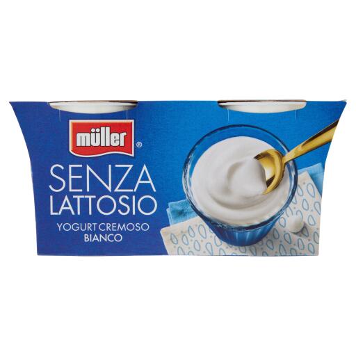 Yogurt bianco 2x125g Muller senza lattosio