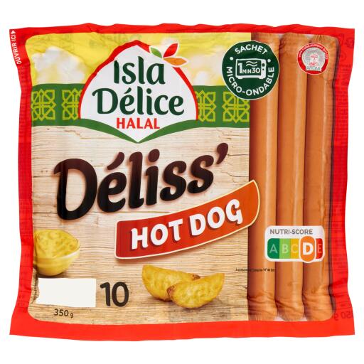 Wurstel di Tacchino Halal 350g Deliss' Original
