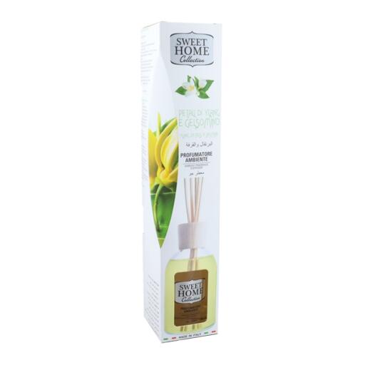 Profumatore per ambienti Gelsomino e Petali di Ylang Ylang 100ml Sweet Home