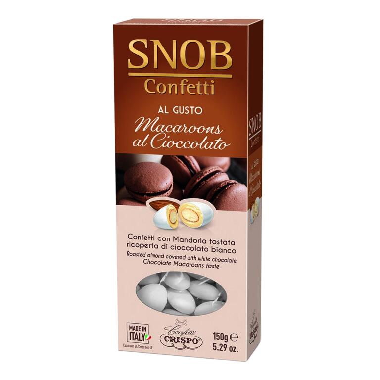 Confetti Snob Macaroons al cioccolato 150g Crispo