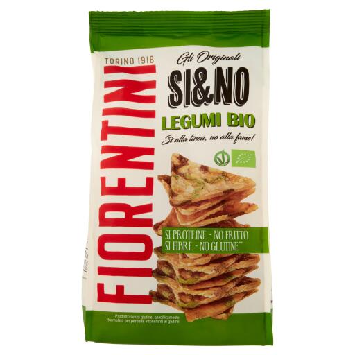 Gallette di mais e legumi Si&No 80g Fiorentini