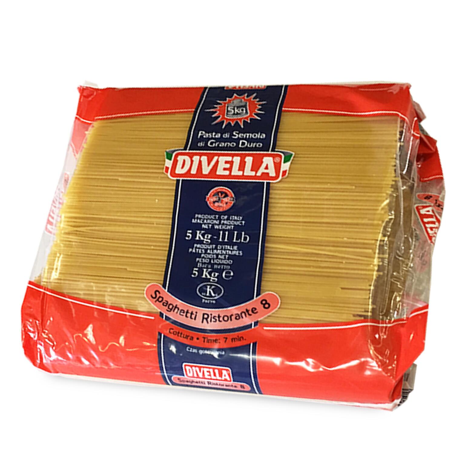 Spaghetti n.8 Kg 5 Divella