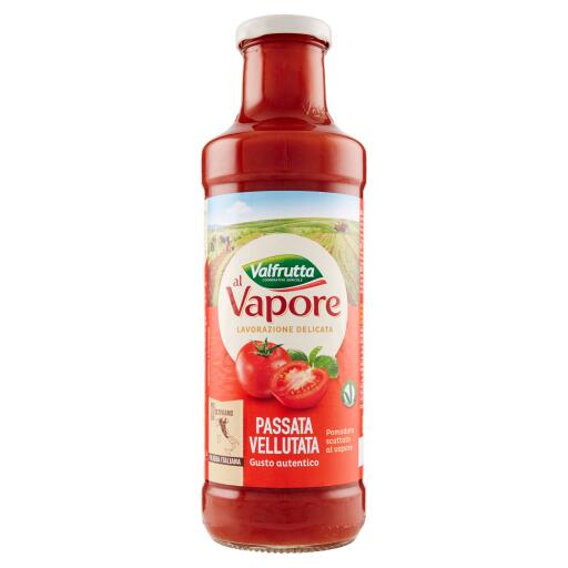 Passata di pomodoro vellutata 700g cotta al vapore Valfrutta