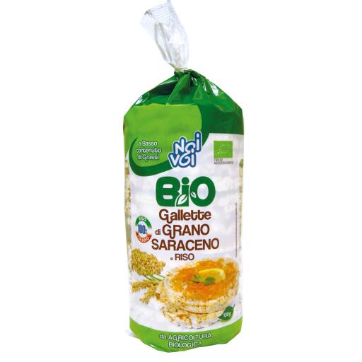 Gallette di grano saraceno e riso BIO 130g Noi&Voi