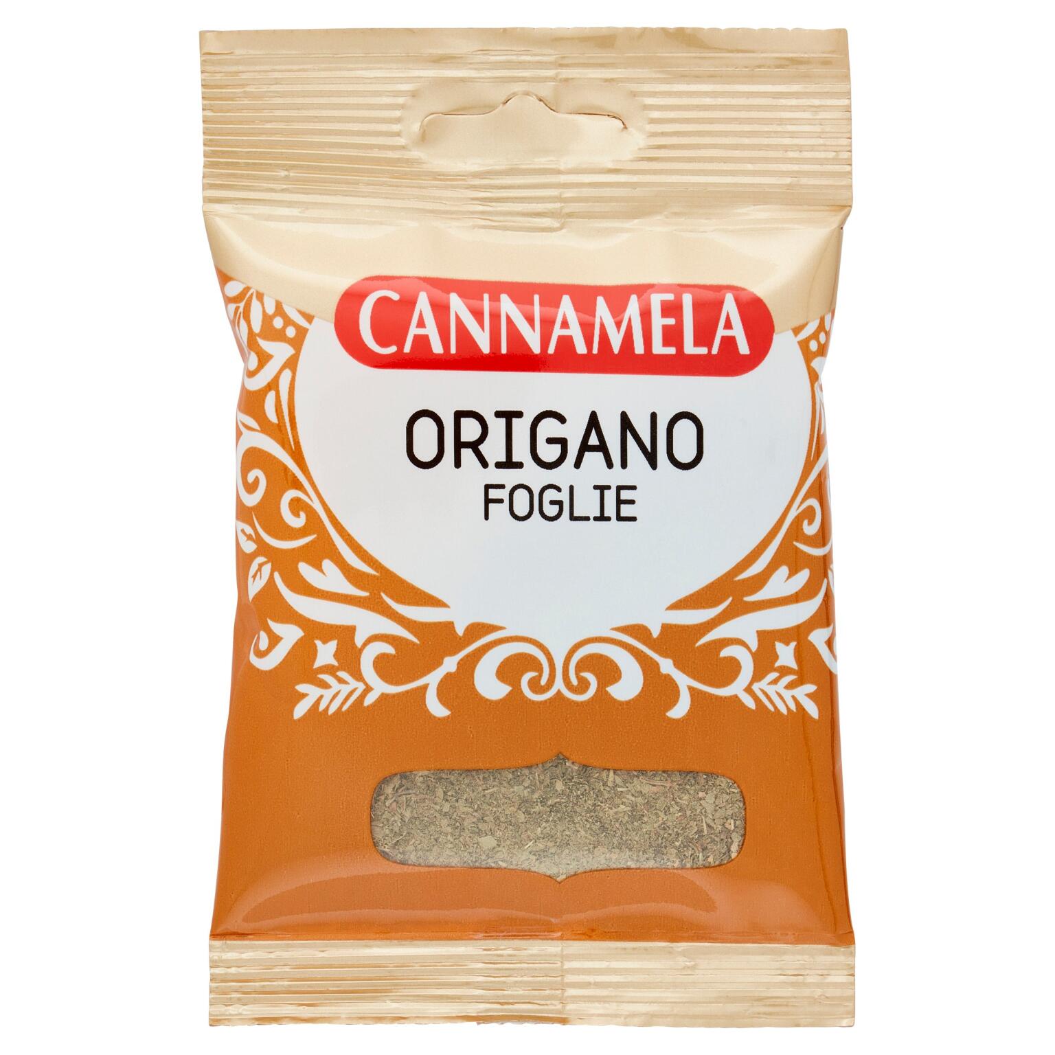Origano foglie busta 10g Cannamela