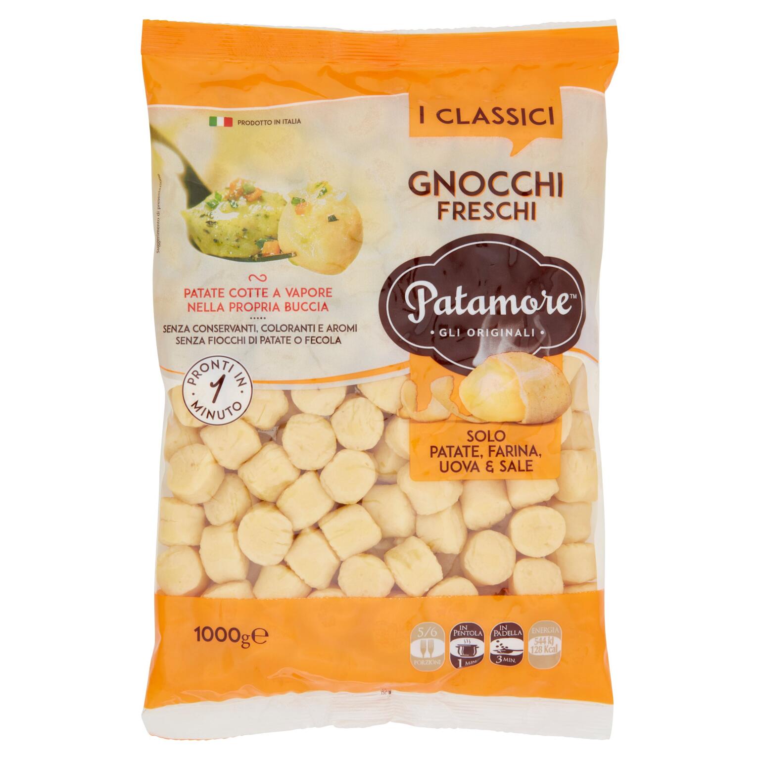 Gnocchi di patate fresche 1Kg Patamore