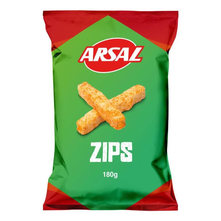 Snack Paprika Zips 180g Arsal