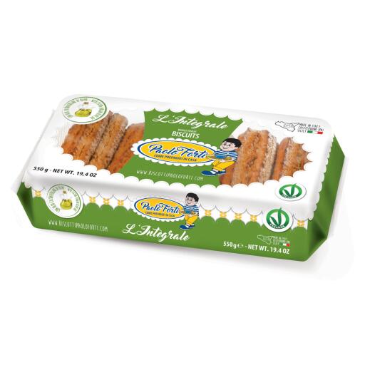 Biscotti L'Integrale Bio 300g Paolo Forti