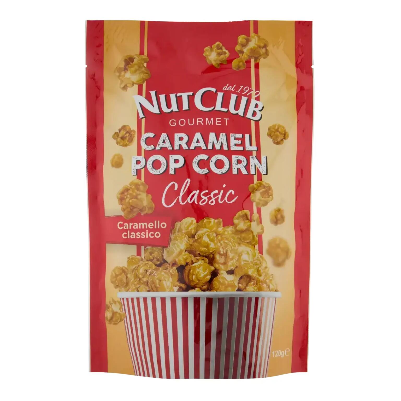 Caramel Pop Corn Classic 120g NutClub