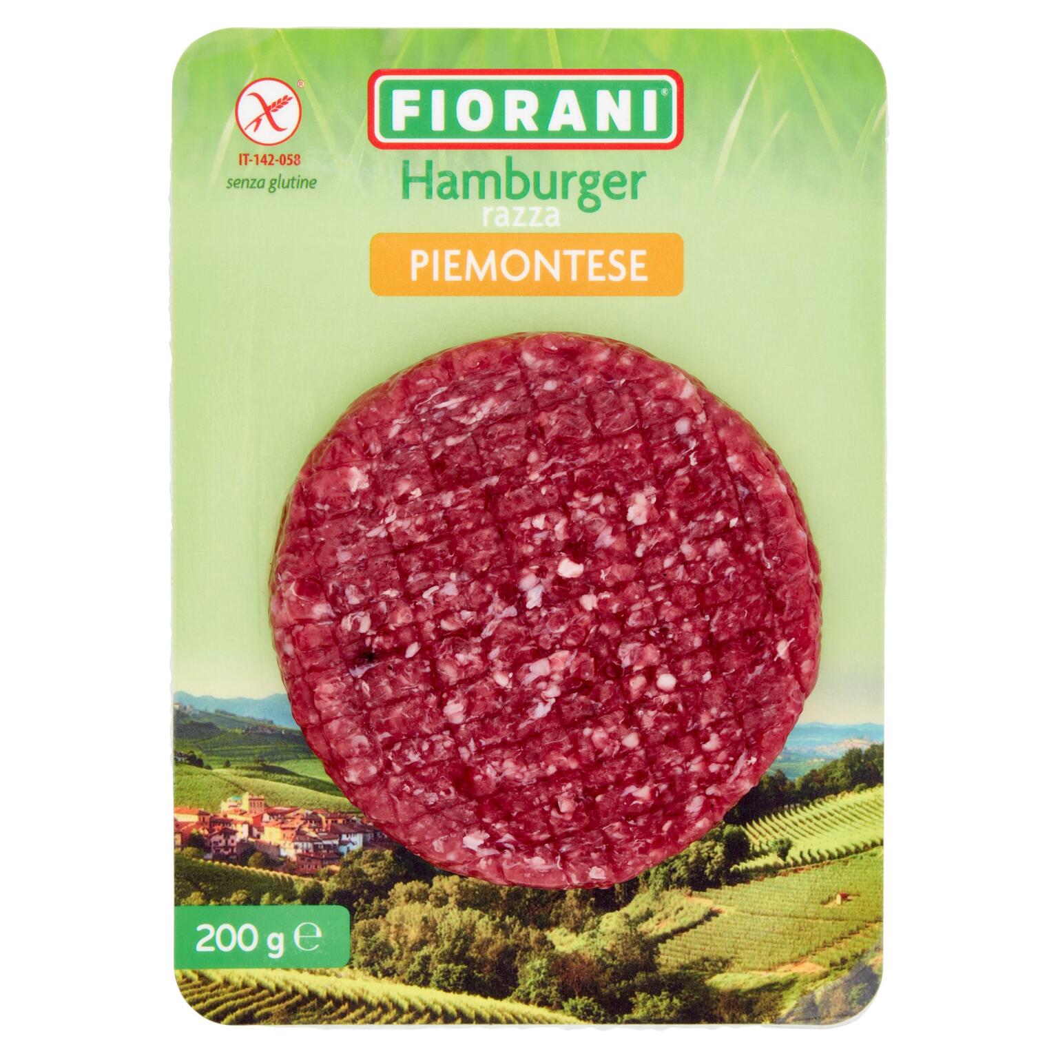 Hamburger piemontese 200g skin