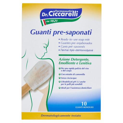 Guanto pre-saponato da 10pz Dott.Ciccarelli