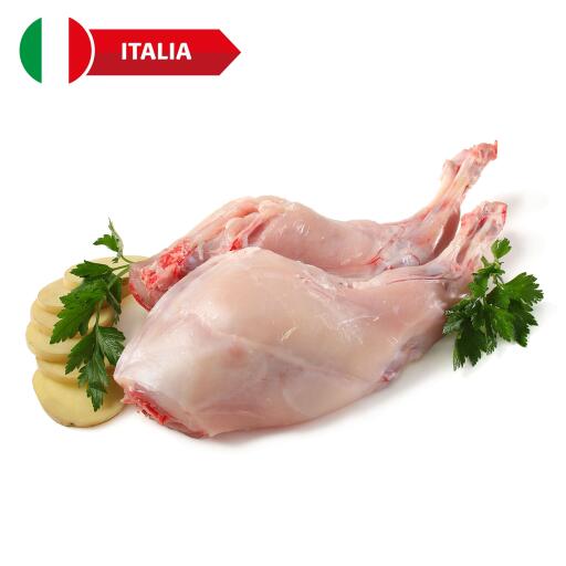 Coscia di coniglio piemontese confezionata