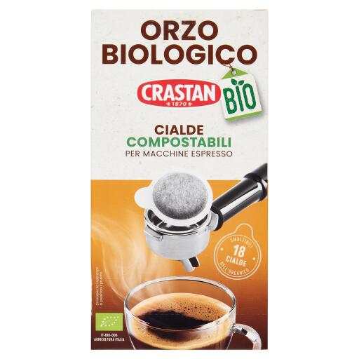18 Cialde Orzo Bio 108g Crastan