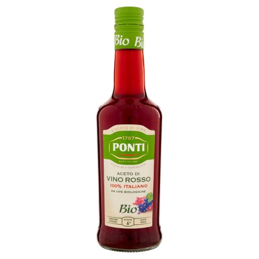Aceto di vino rosso Bio 500ml Ponti