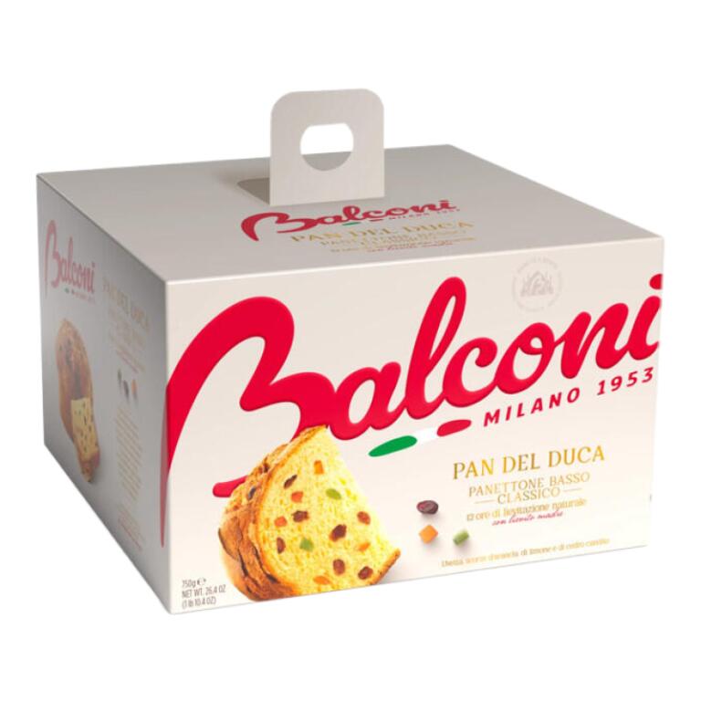 Panettone classico basso Pan del Duca 750g Balconi