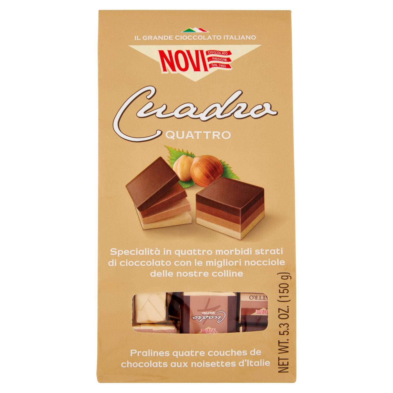 Cioccolatini Busta Cuadro 4 150g Novi