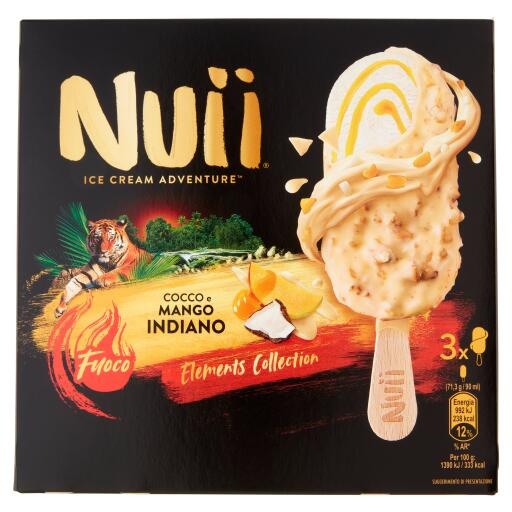 Nuii 3 stecchi Cocco e Mango Indiano 214g