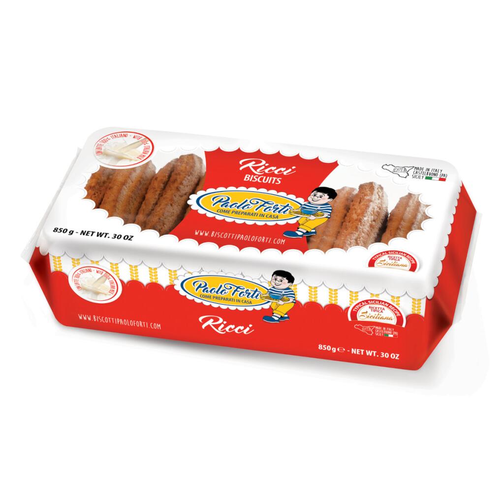 Biscotti Ricci 850g Paolo Forti