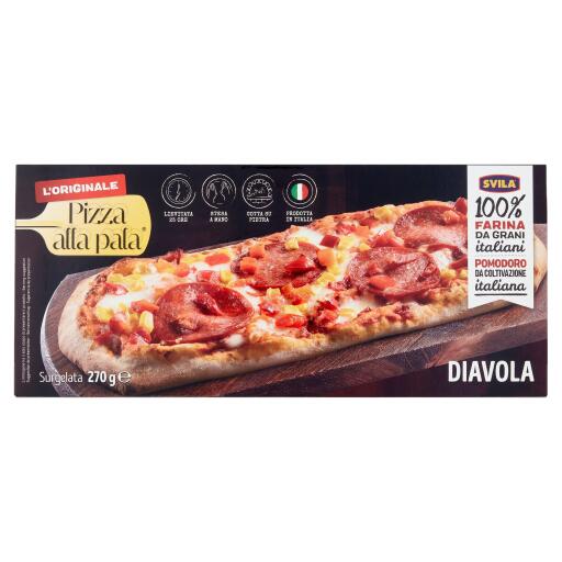Pizza alla Pala Diavola 270g Svila
