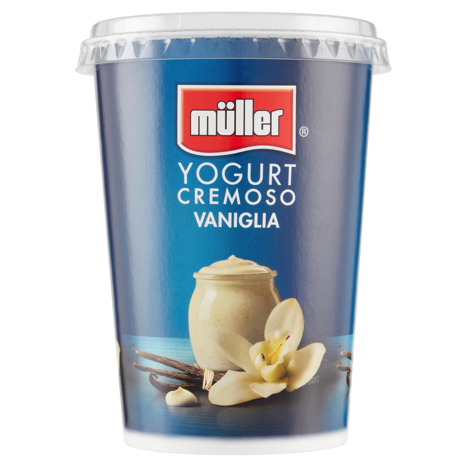 Yogurt vaniglia naturale 500g Muller