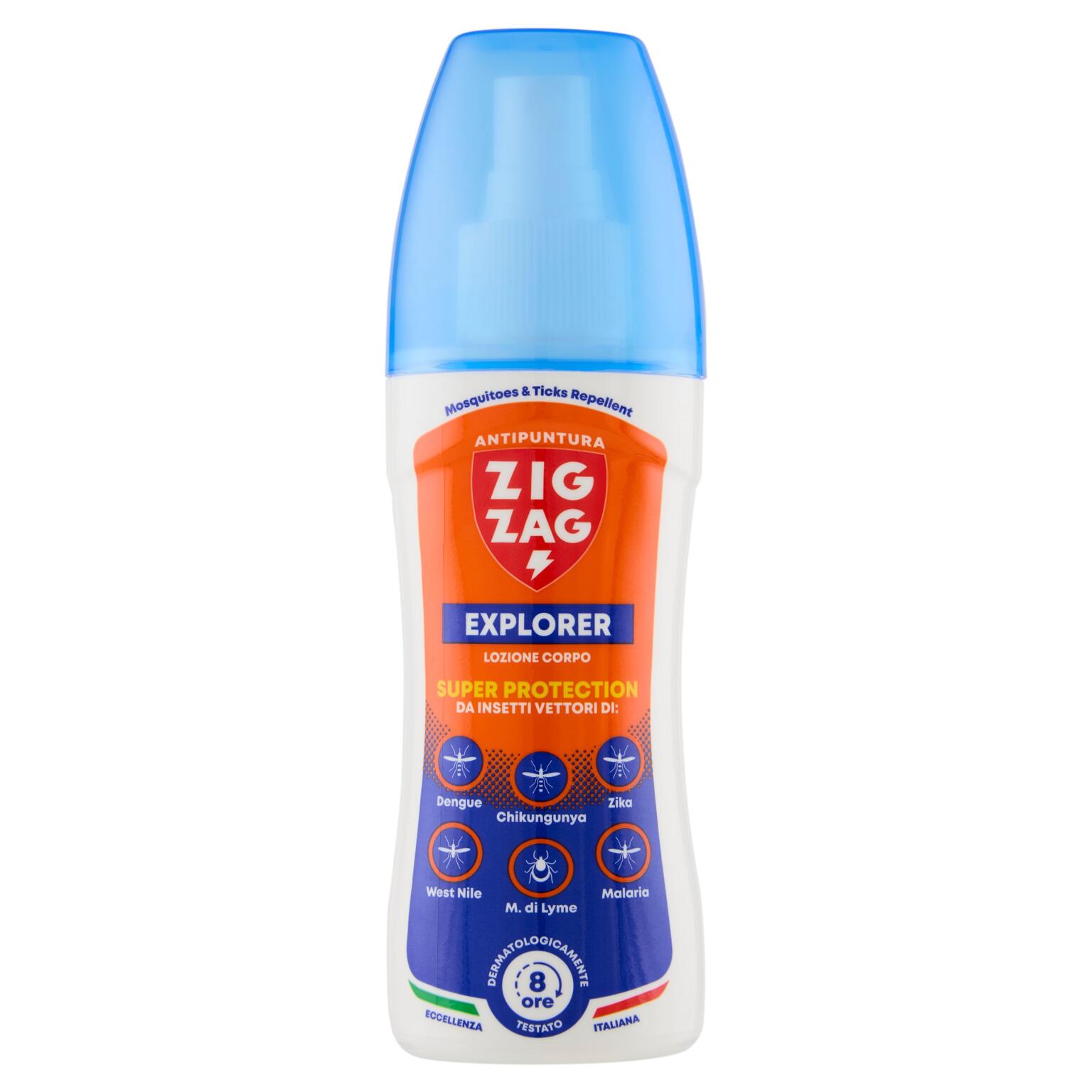 Antipuntura spray lozione corpo explorer 100ml Zig Zag