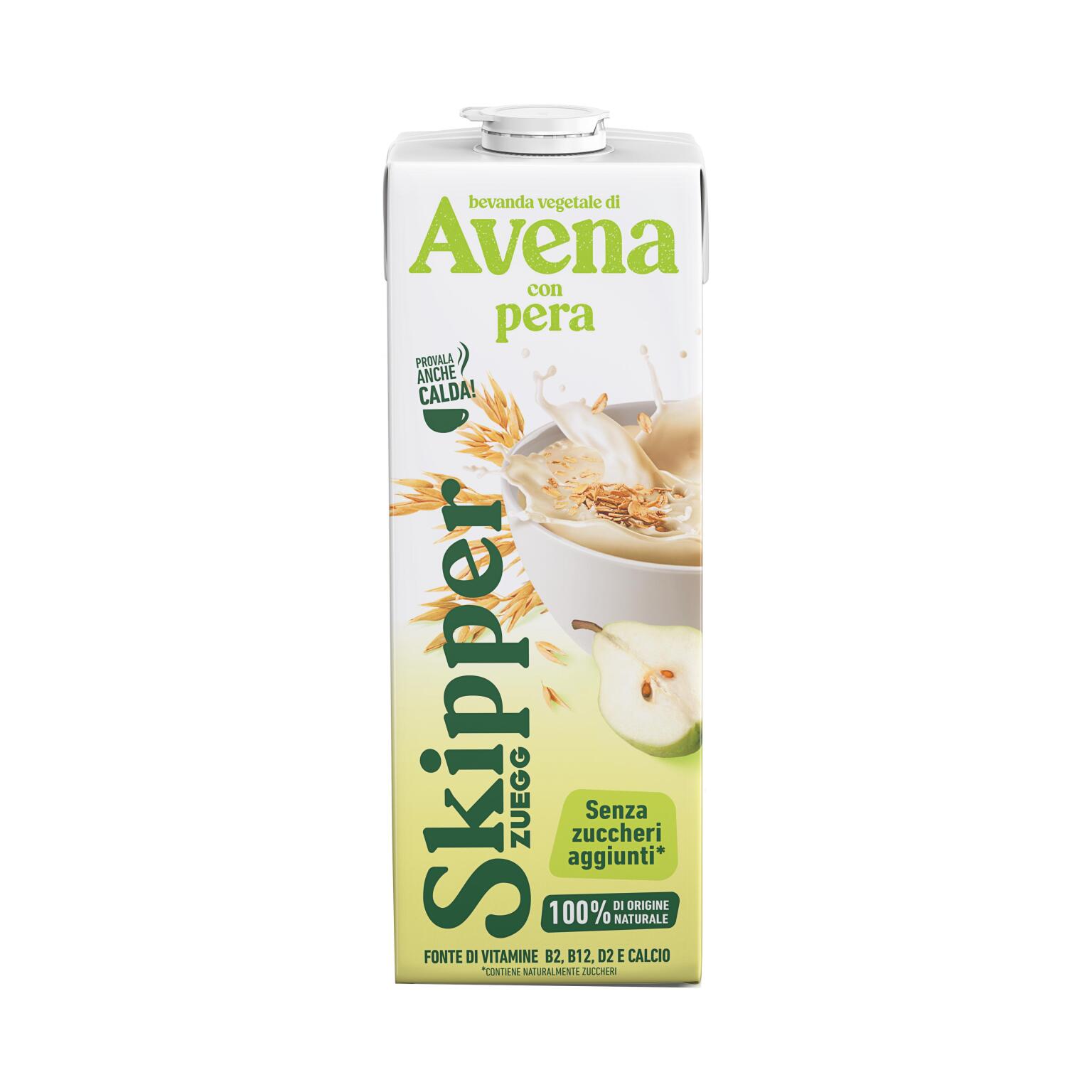 Bevanda Vegetale Avena e Pera 1l Skipper Zuegg