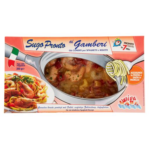 Sugo pronto ai Gamberi 250g Wivamare