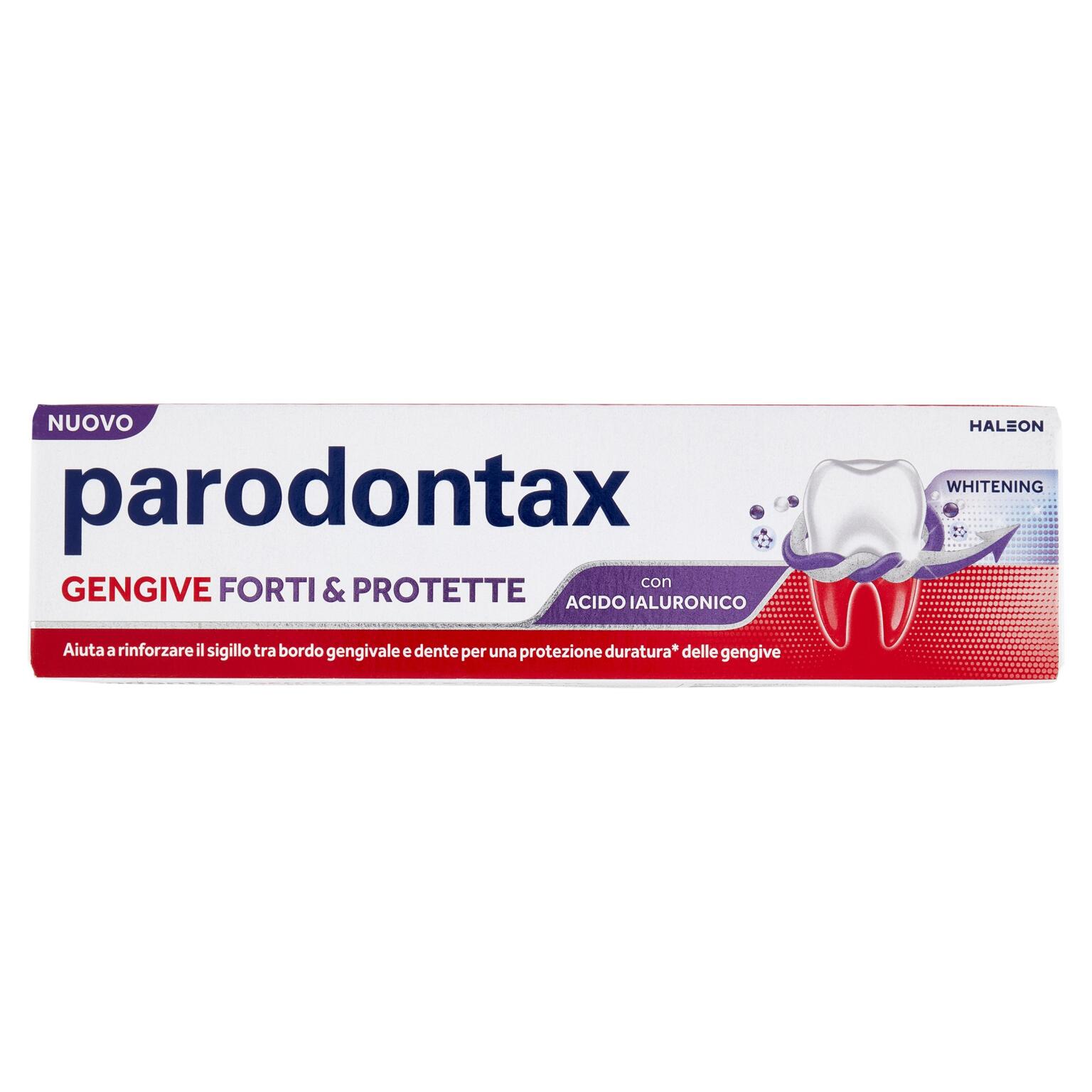 Dentifricio parodontax Gengive forti e protette   whitening 75ml